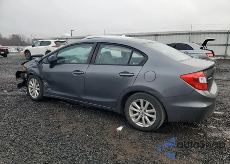 2012 Honda Civic Ex из США, поврежденный, VIN 19XFB2F80CE348700